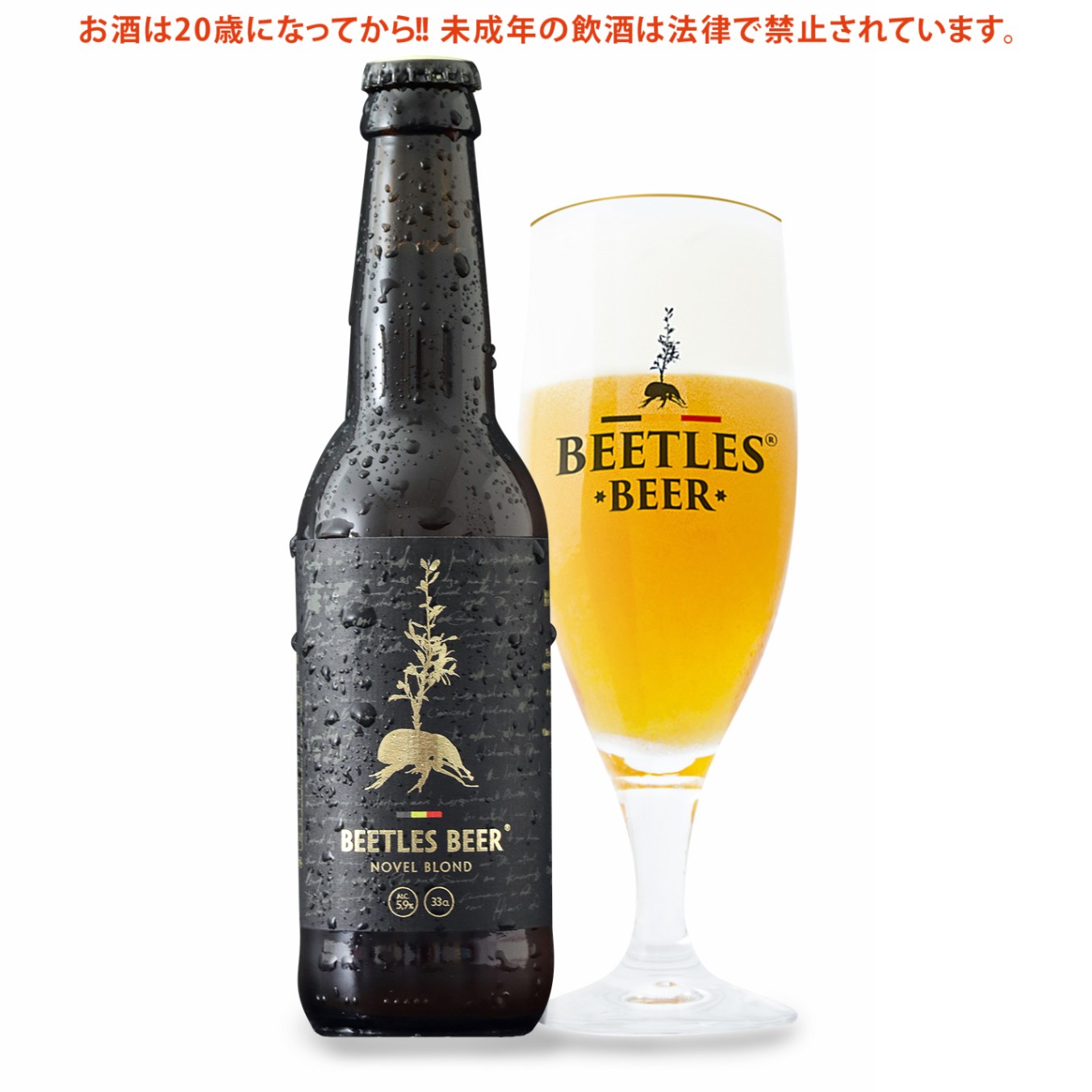 �����ѥ��۹� BEETLES BEER (�ӡ��ȥ륺 �ӥ� Alc.5.9%) Powerd by Jan Fabre
