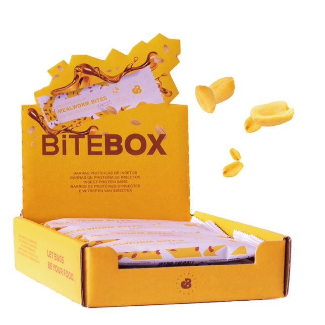 MEALWORM BITES-Peanut Butter and Honey(�ߥ���Х��� �ԡ��ʥåĥХ������ϥˡ�)��12����