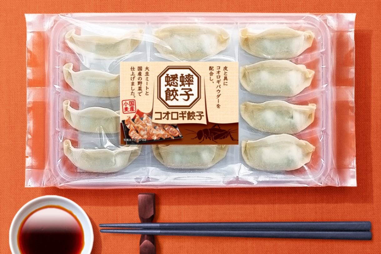 昆虫食 冷凍 コオロギ餃子 昆虫食 冷凍 の通販 ならバグズファーム