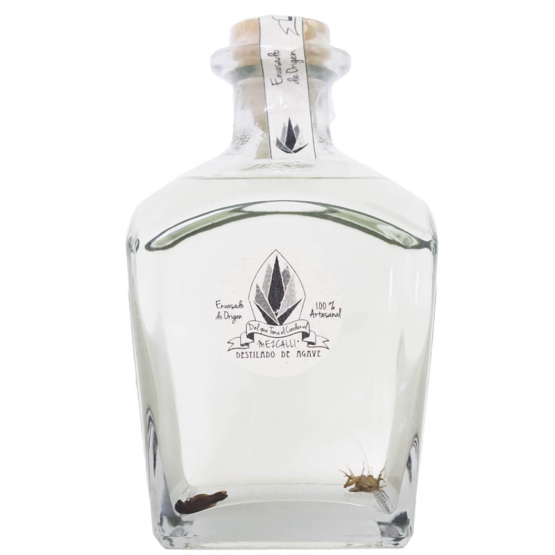 希少　メスカル　メキシコ　イモムシ入り　100% AGAVE ミニボトル 激レア メスカル メキシコ イモムシ入り 100% AGAVE ミニボトル