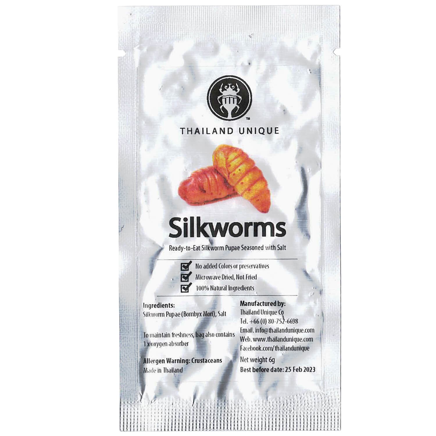 ��20�ޡ�Silkworm Pupae(���륯���)6g