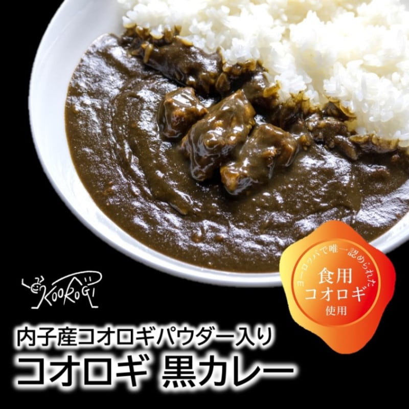 コオロギ黒カレー