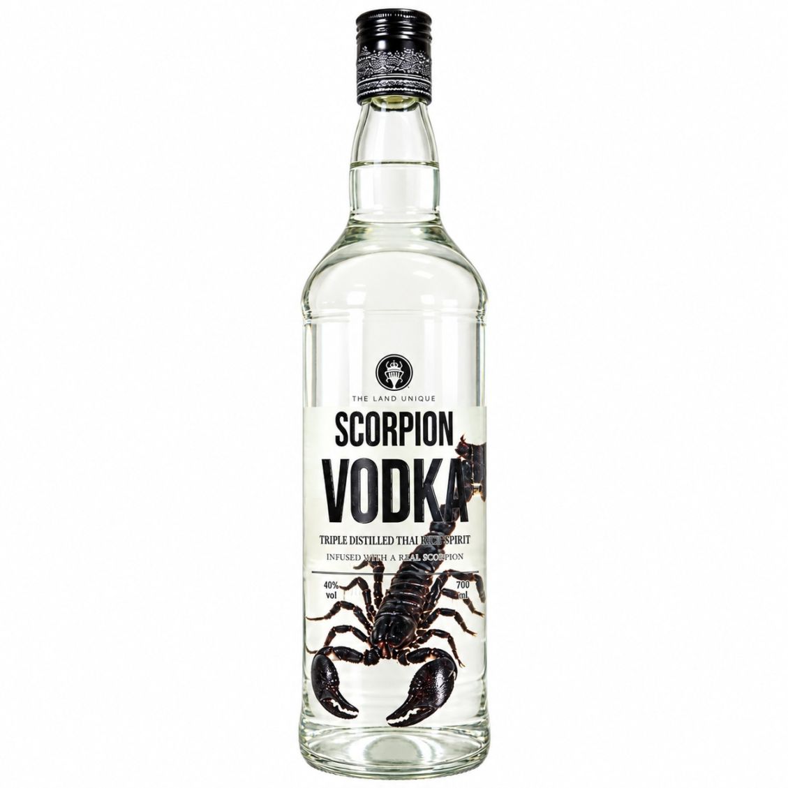 �ڥ���åפ�������ۥ֥�å��������ԥ��� �����å� 700mL Alc.40 (BLACK SCORPION VODKA)
