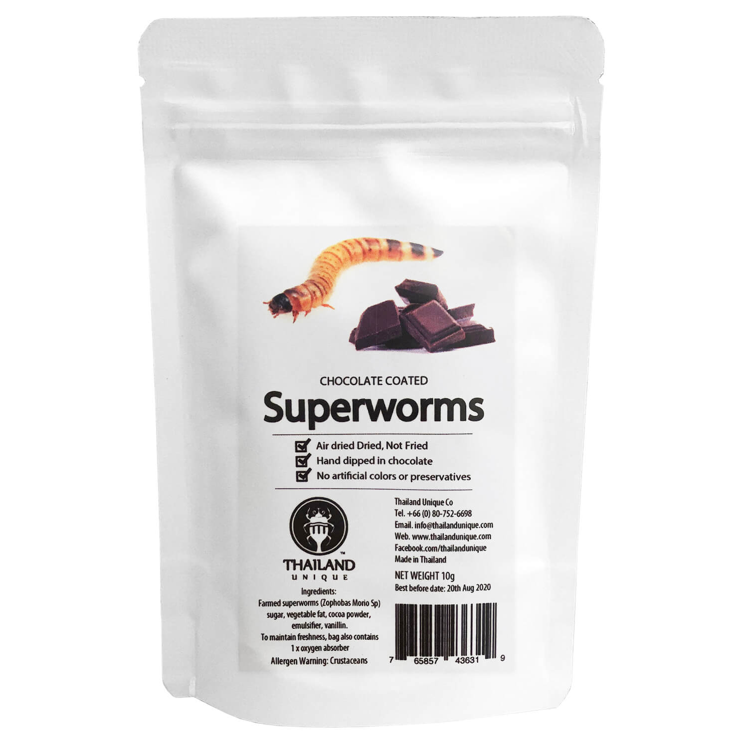 �ھ�̣���¡�2026.5.20�ޤ�!! 50%OFF!�� Chocolate coated superworms(���祳�졼�ȥ����ѡ����)