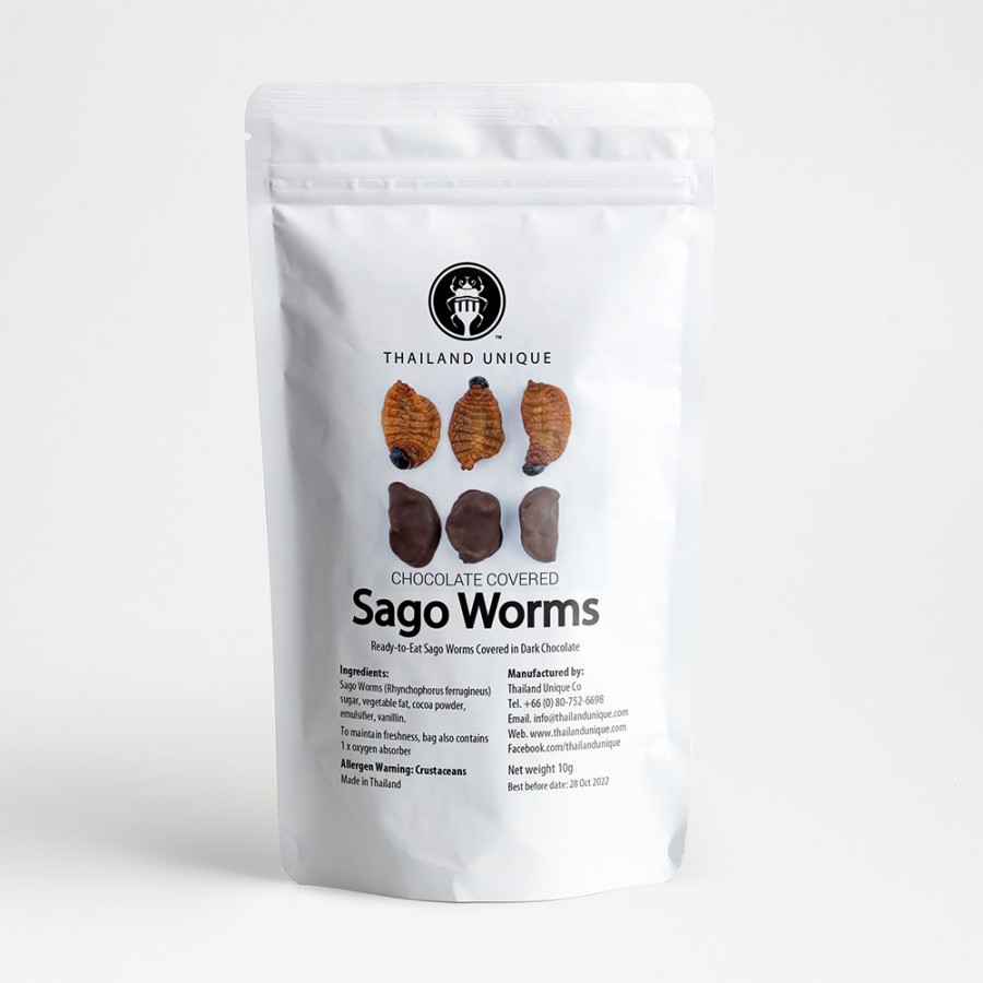 Chocolate coated Sagoworms(祳졼ȥ)