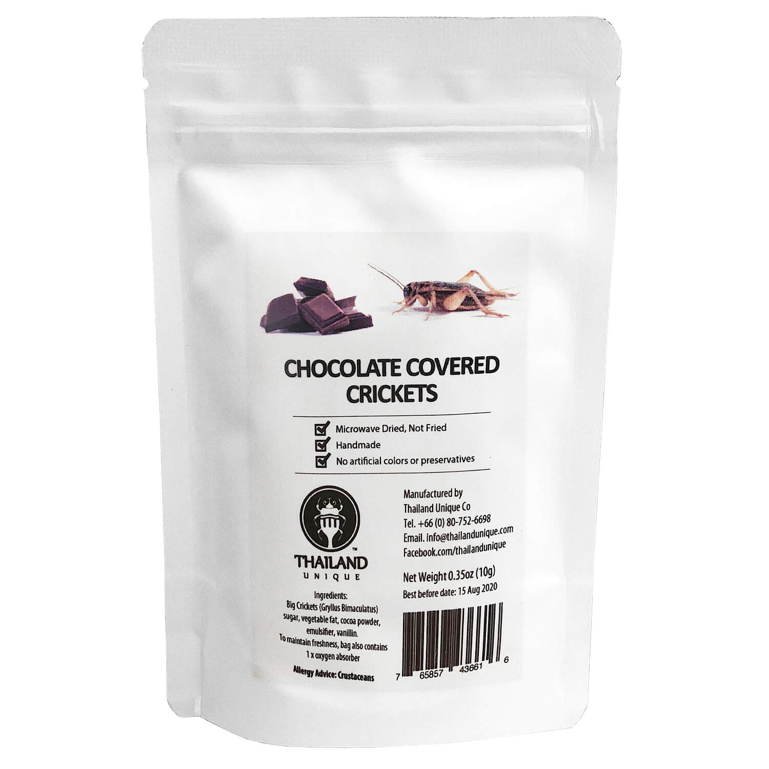 Chocolate coated black crickets(祳졼ȥ)   x  10