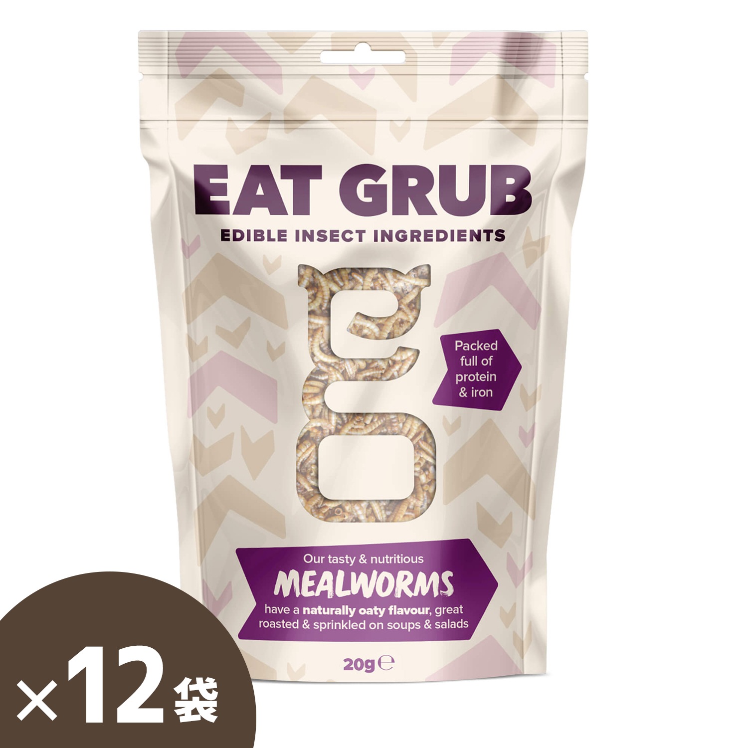 Eat Grub ���å��󥰥��꡼��Small���ߡ����ࡡ20g x 12��