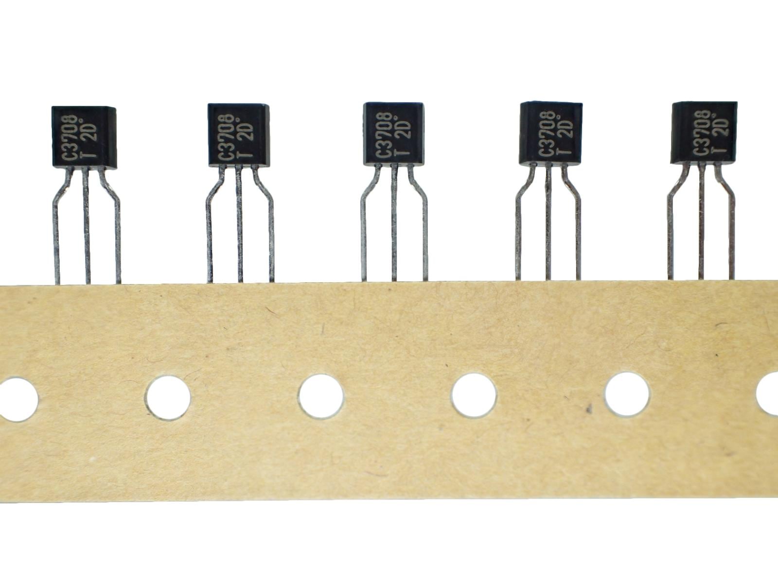 ON Semiconductor NPN AFアンプ AFパワーアンプ 2SC3708T-AA (5個セット)