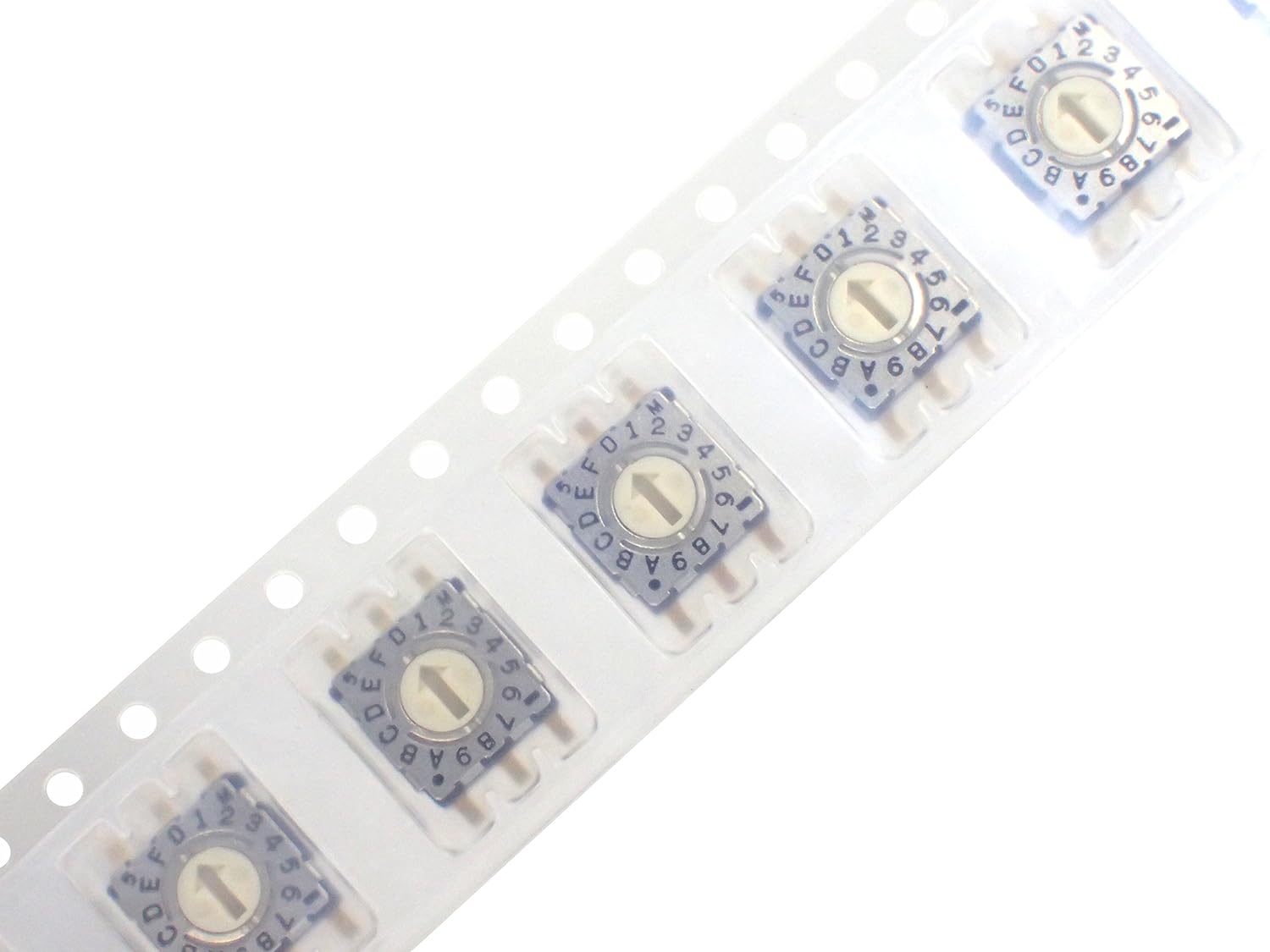 COPAL SMD ロータリーコードスイッチ S-7070 ETB (5個セット)