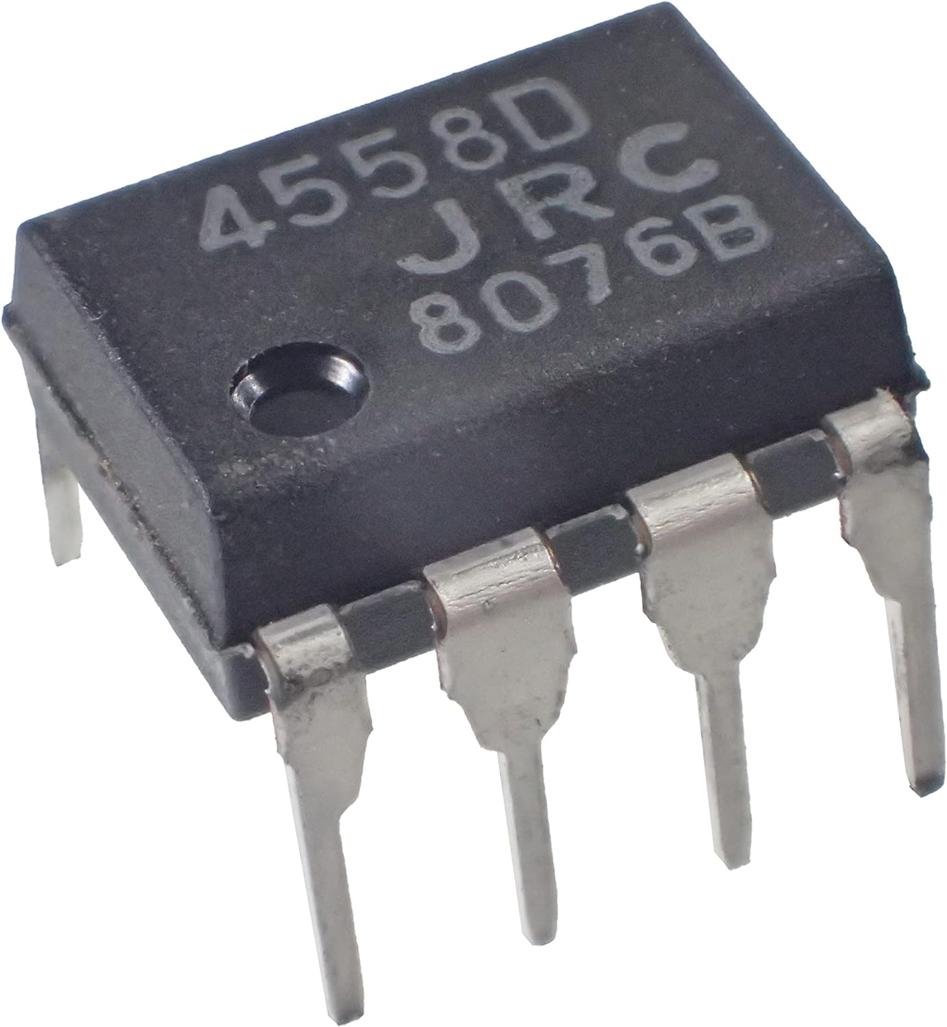 オペアンプ デュアル 2回路 DUAL Operational Amplifier NJM4558D (5個セット)