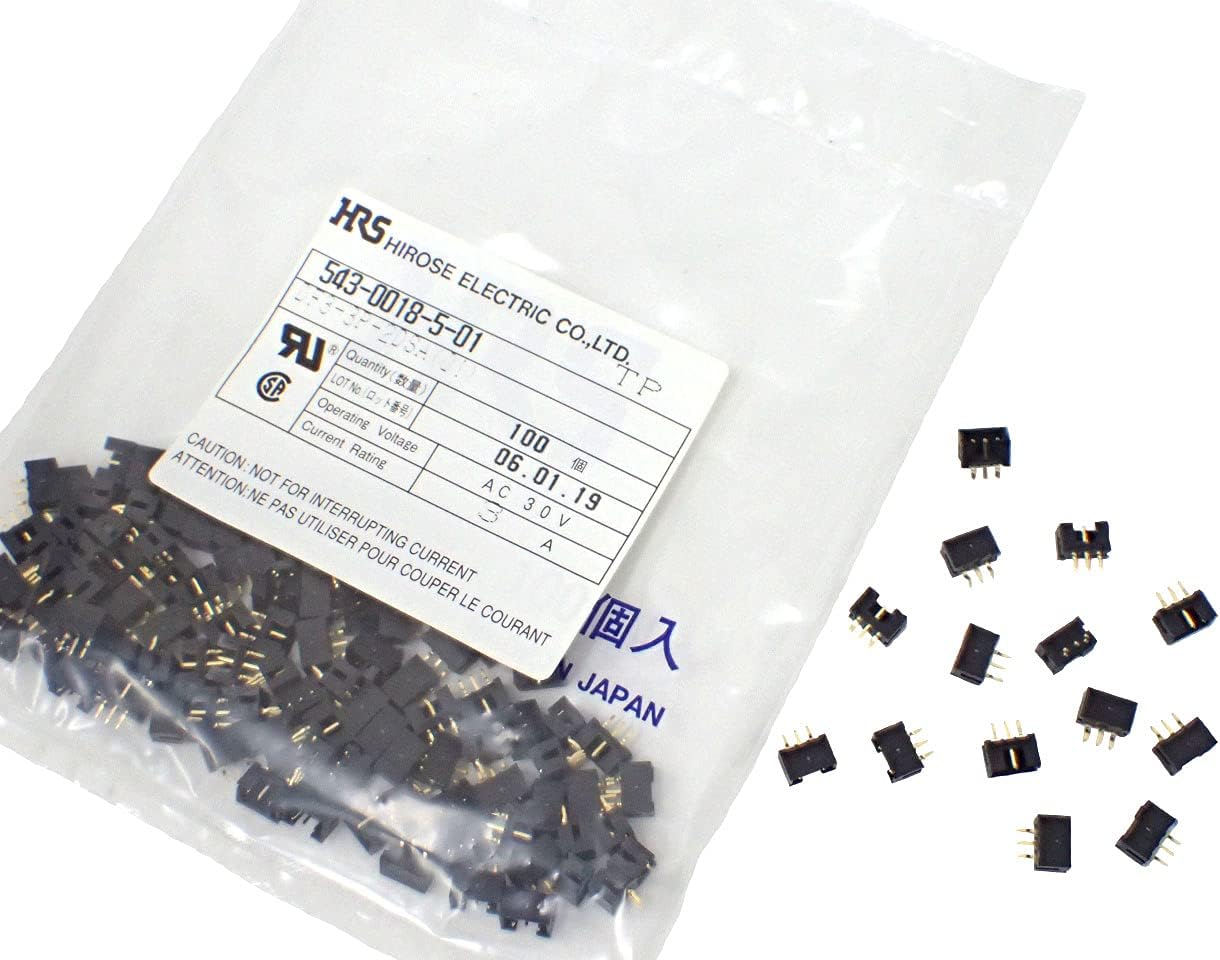 HIROSE 3ピン コネクタ ピンヘッダ DF3-3P-2DSA(01) (100個セット)