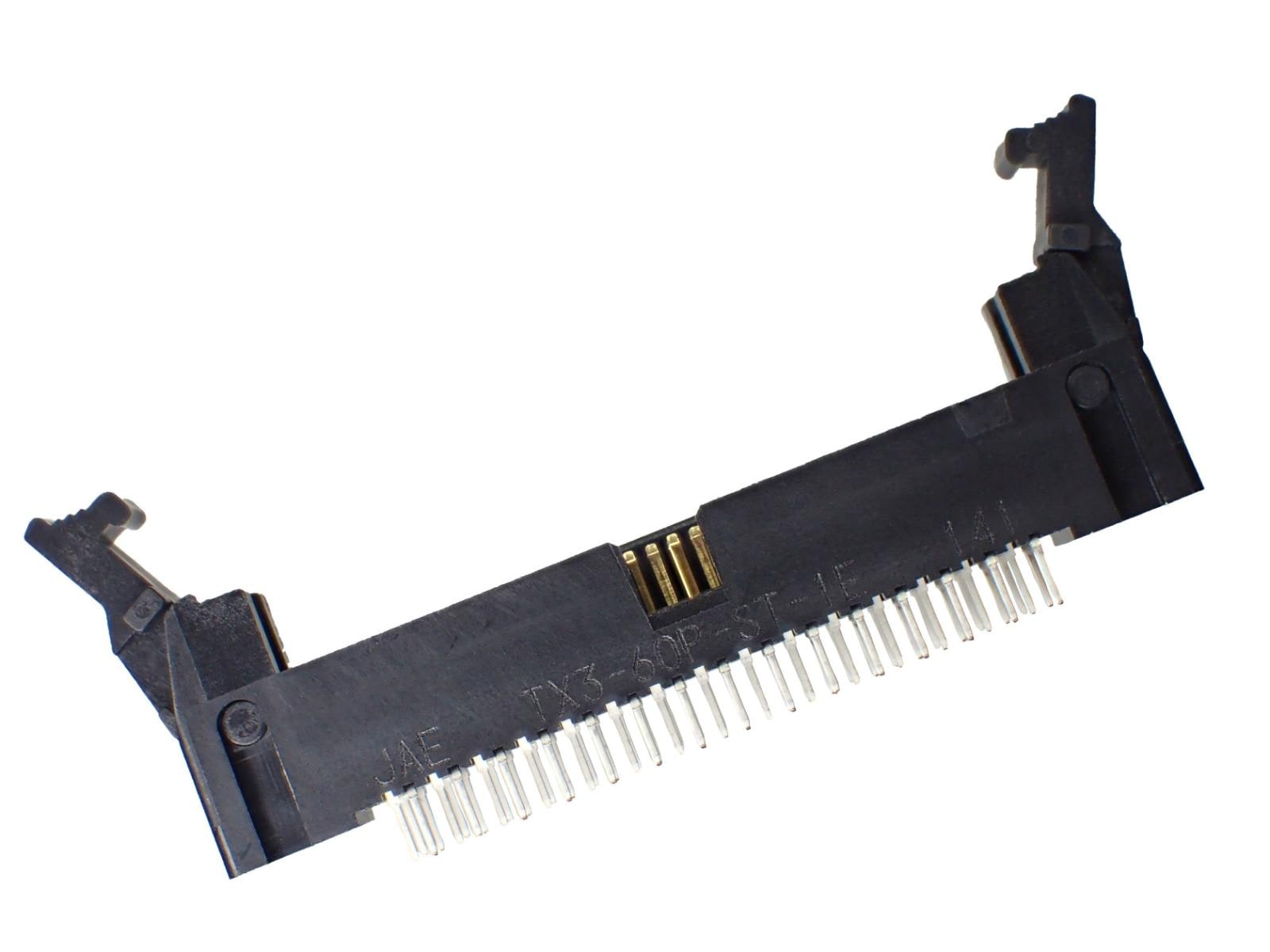 JAE 60P 2列 ライトアングル スルーホール  TX3-60P-D2ST-LN1E (2個セット)