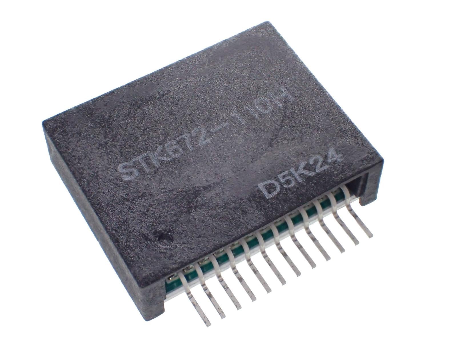 ON Semiconductor 2相 ステッピングモータ ドライバ STK672-110H-E