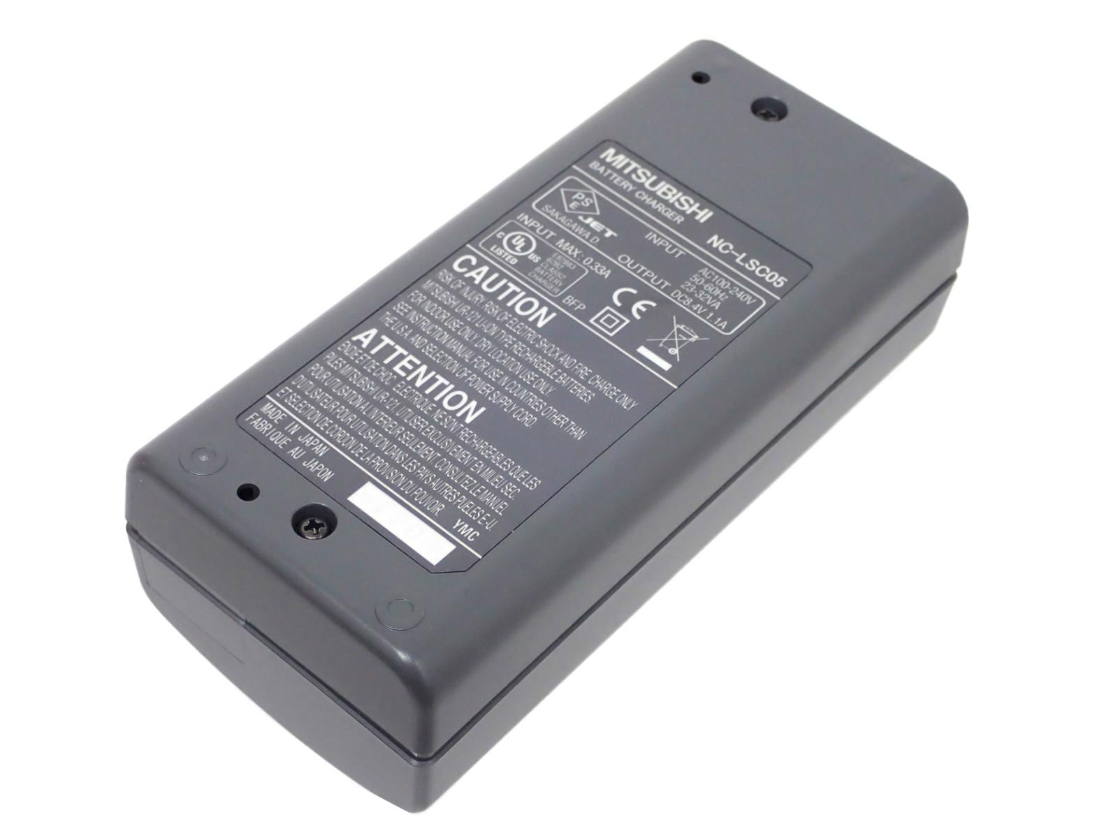 MITSUBISHI リチウムイオンバッテリー UR-121/UR-250用 充電器 DC 8.4V 
