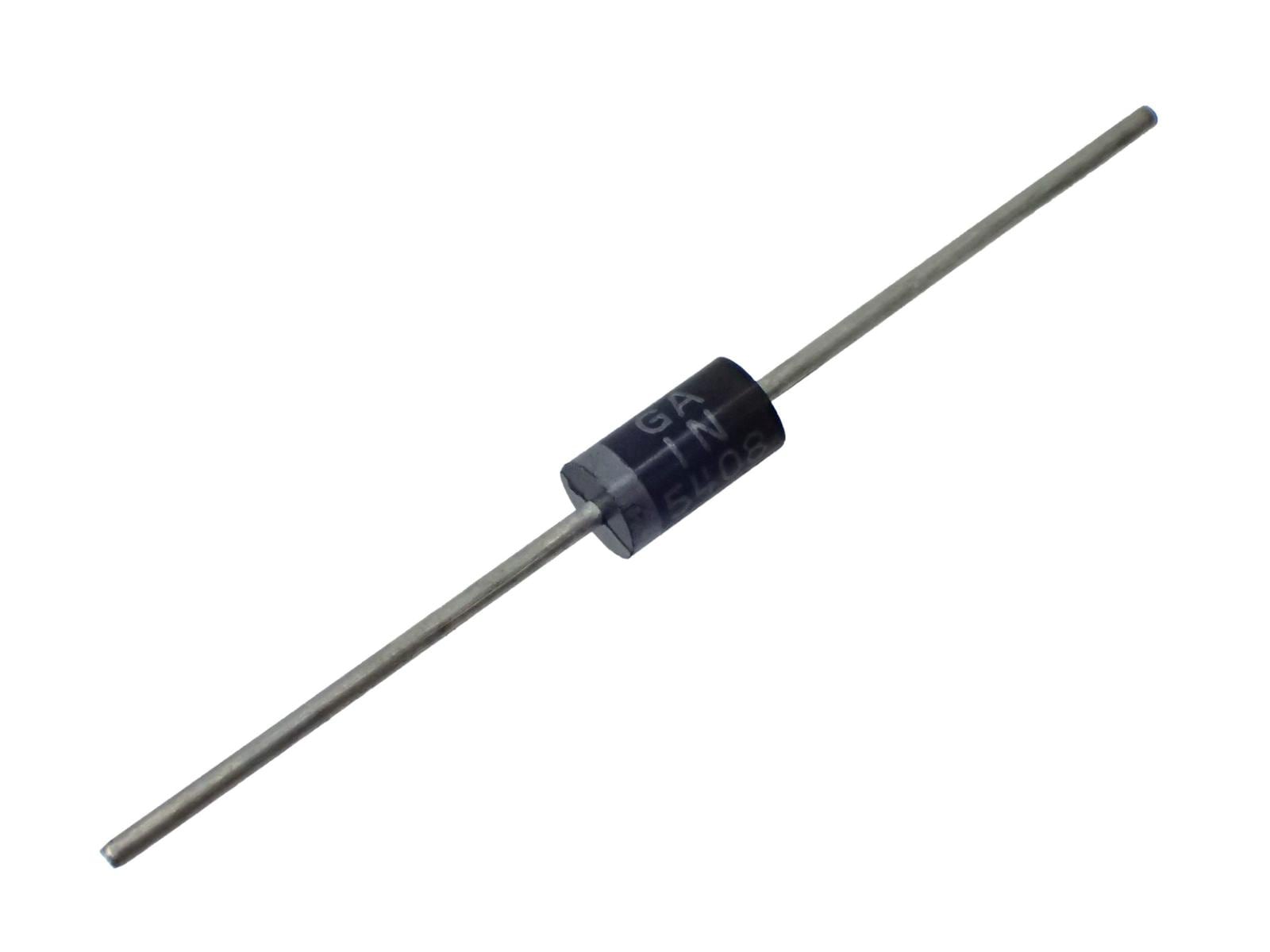 ON Semiconductor ダイオード Axial Lead Glass Passivated Standard Recovery Rectifiers 1N5408G (5個セット)