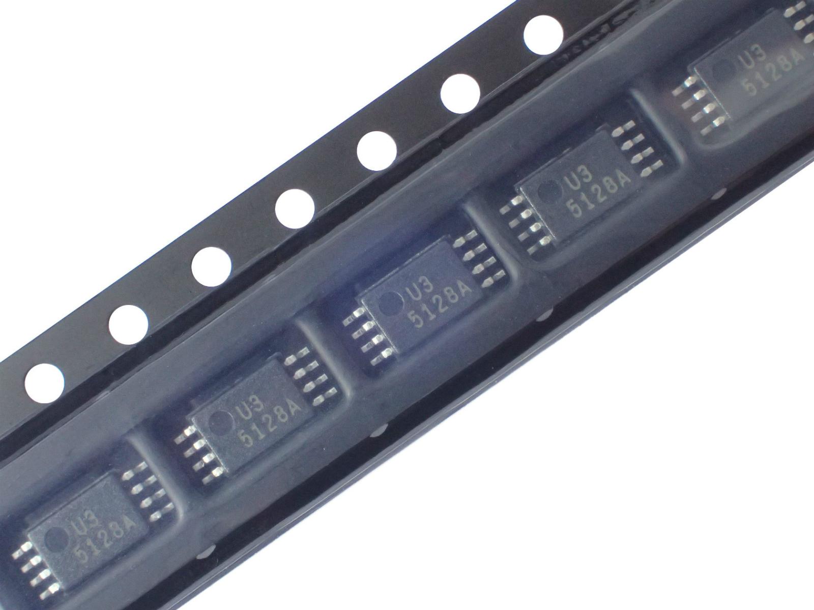 Microchip 128K EEPROM AT25128A-10TU-2.7 (5個セット)