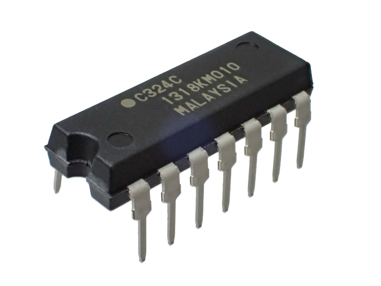 オペアンプ クアッド 4回路 QUAD Operational Amplifier UPC324C-A (5個セット)