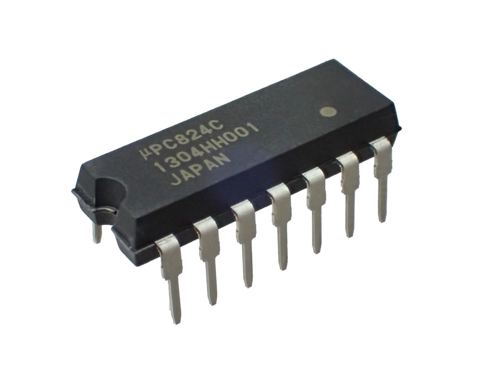 オペアンプ クアッド 4回路 QUAD Operational Amplifier UPC824C-A
