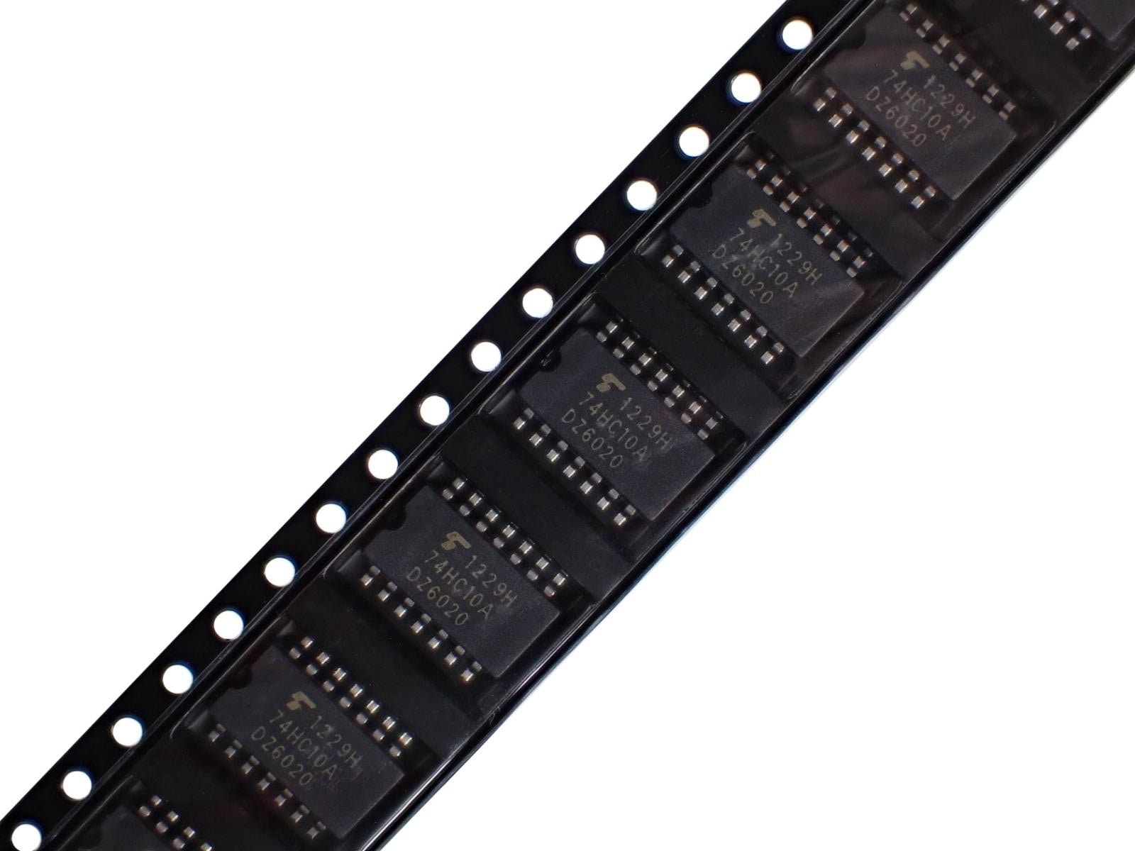 TOSHIBA CMOS 3入力 NAND ゲート TC74HC10AF(EL,F) (5個セット)