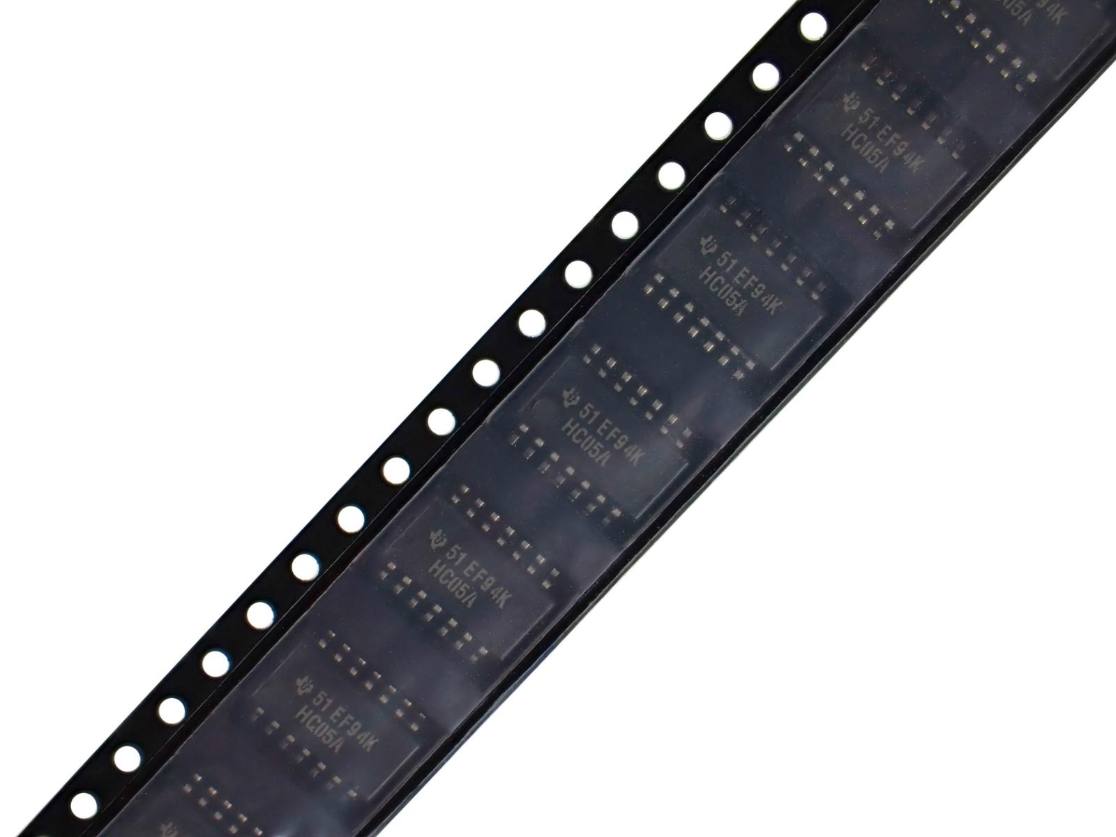 TEXAS INSTRUMENTS 6回路 インバータ SN74HC05ANSR (2個セット)