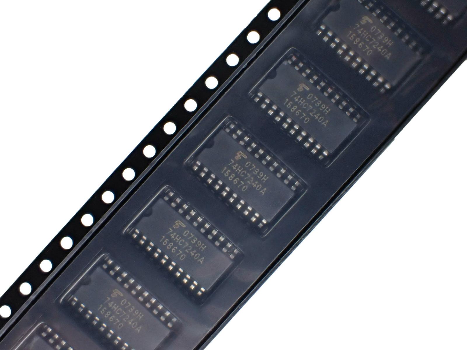 TOSHIBA Inverted 3 State Outputs TC74HC7240AF(EL,F) (5個セット)