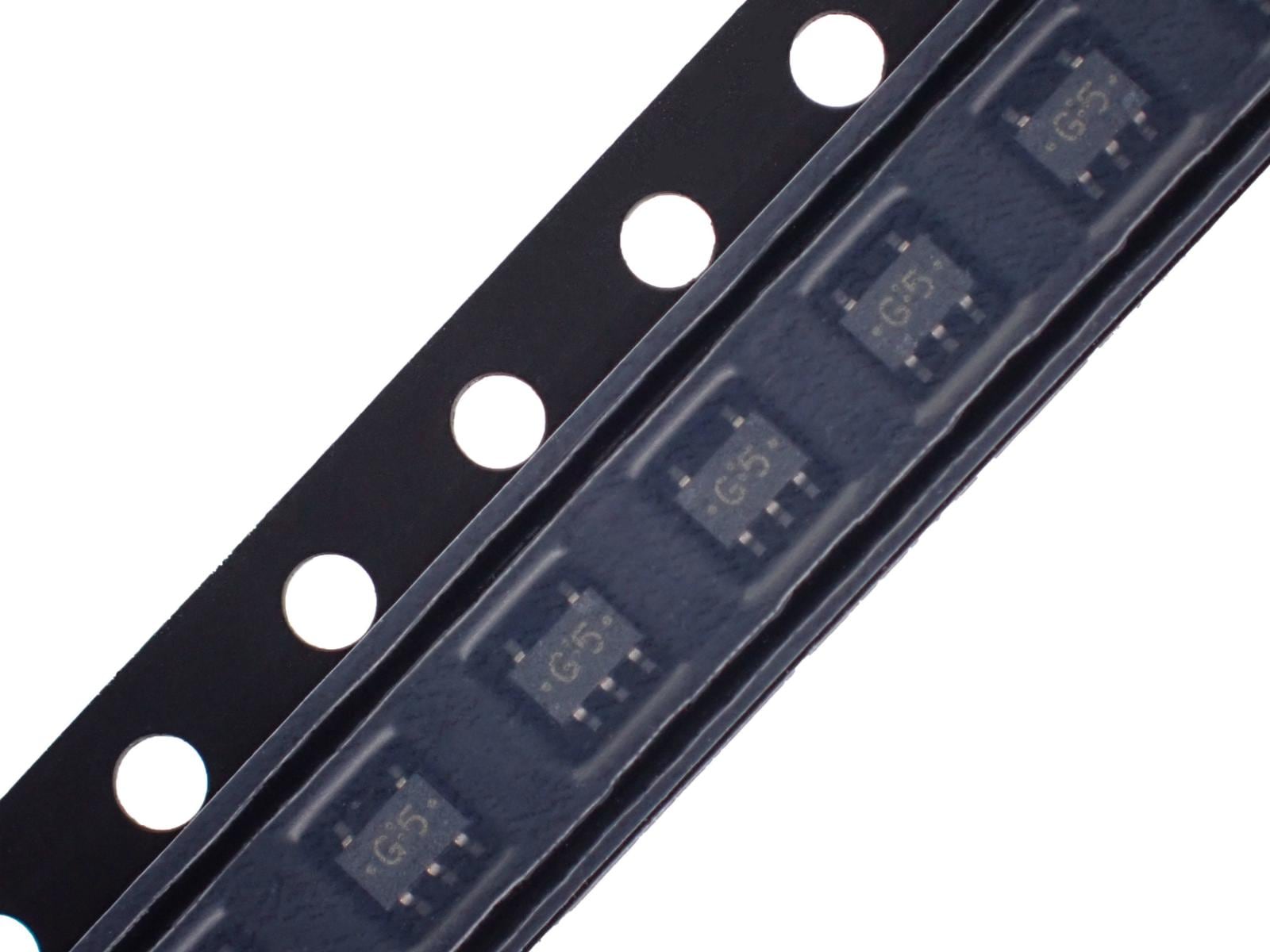 TOSHIBA ロジックIC インバータ TC7SET04FU(LPP1,JE (5個セット)