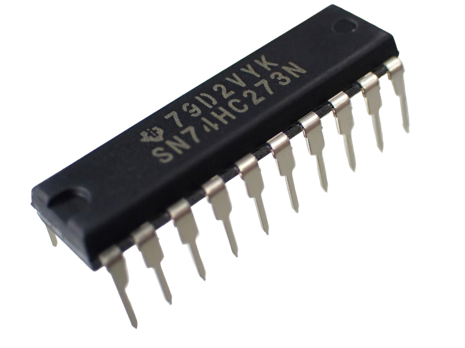 TEXAS INSTRUMENTS フリップ フロップ D Type Flip Flops With Clear SN74HC273N-P2 (5個セット)