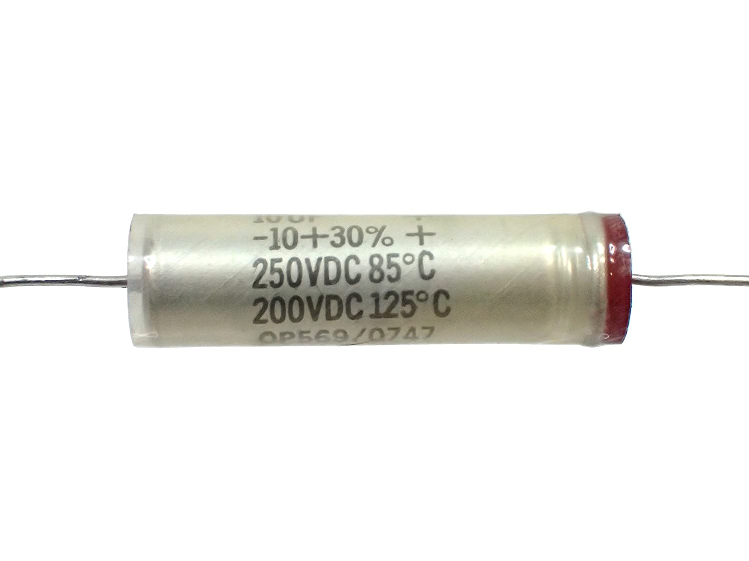 bm10-sec 専用 BMI MIL規格 アルミ電解コンデンサ チューブラ型 10uF 250V 85