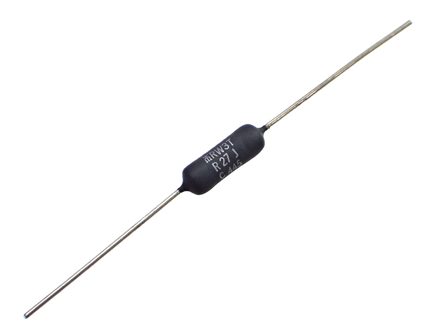 KOA MIL-R-26E準拠 高精密超小形電力用巻線抵抗器 3W 0.27Ω (許容差±5%) RWシリーズ RW3TR27J