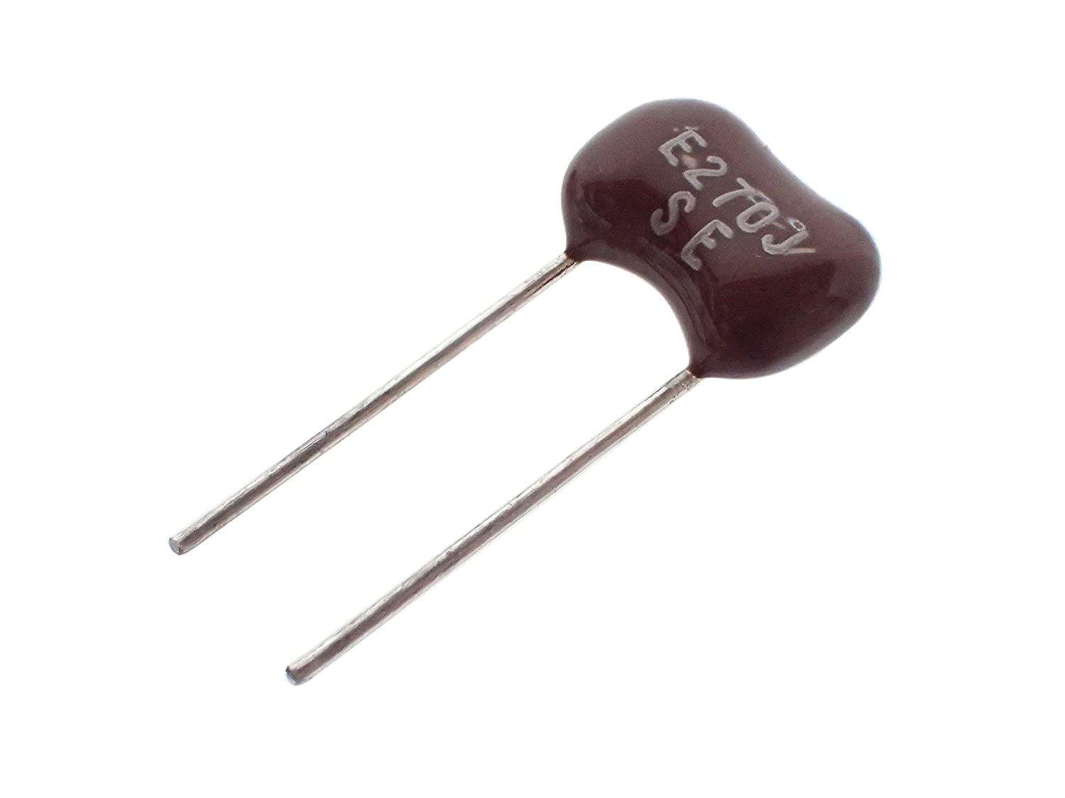 SOSHIN ディップ マイカコンデンサ 500V 27pF (許容差±5%) DM15シリーズ DM15E270J5 (2個セット)|部品|カテゴリ別