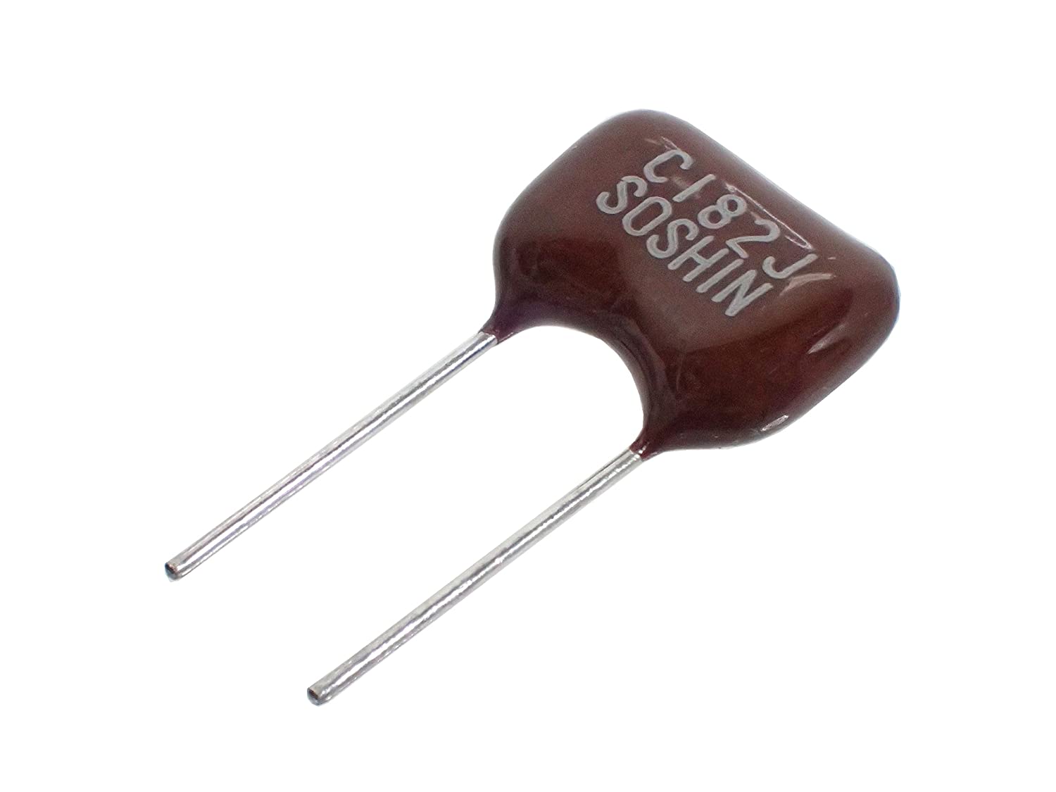SOSHIN ディップ マイカコンデンサ 500V 1800pF (許容差±5%) DM19シリーズ DM19C182J5 (2個セット)|部品|カテゴリ別