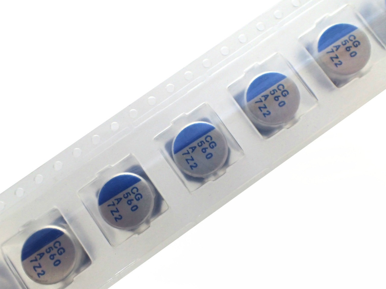 NICHICON SMD 面実装 テーピング品 高分子 電解コンデンサ 10V 560uF 105℃ PCG1A561MCL1GS (5個セット)|部品|カテゴリ別