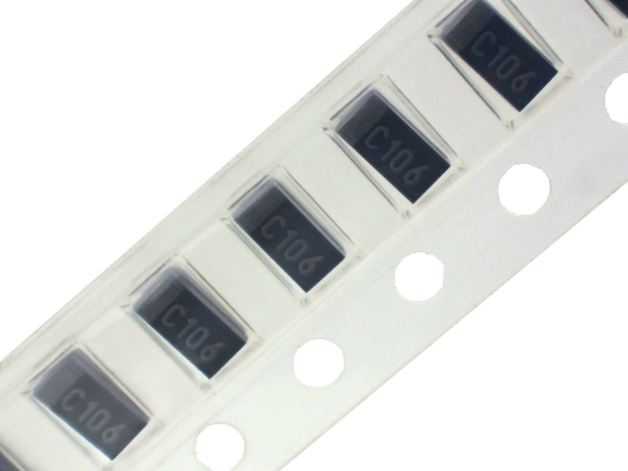 NEC TOKIN SMD タンタルコンデンサ TEESVA1C106M8R (5個セット)