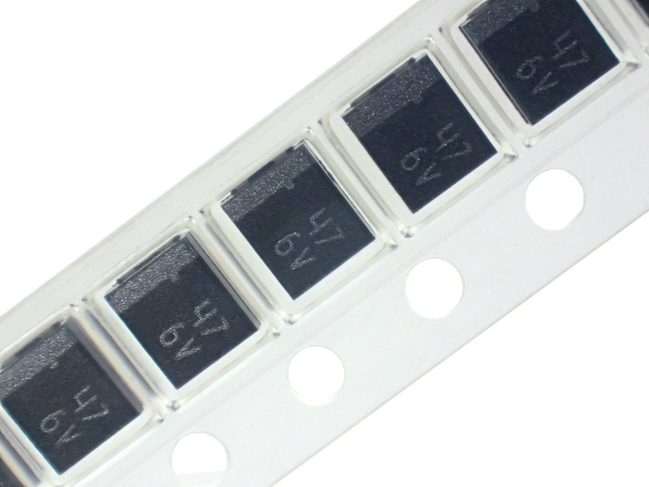 NICHICON SMD タンタルコンデンサ F930J476MBA (5個セット)|部品|カテゴリ別