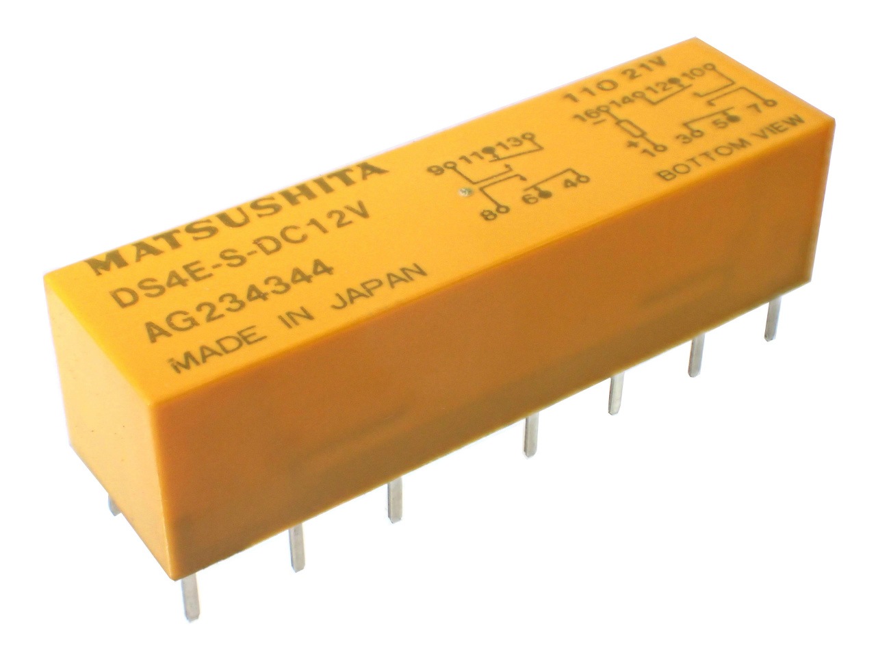 Panasonic シグナル リレー DS4E-S-DC12V AG234344|部品|カテゴリ別
