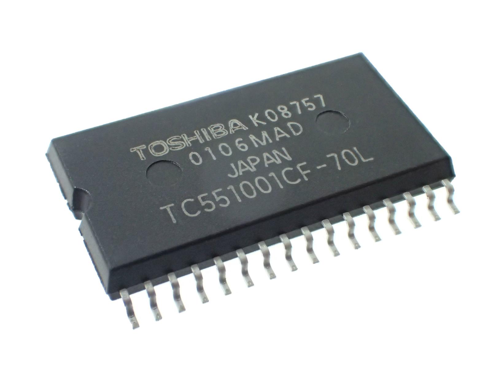 TOSHIBA 8Bit STAM STATIC RAM TC551001CF-70L (2個セット)|部品|カテゴリ別