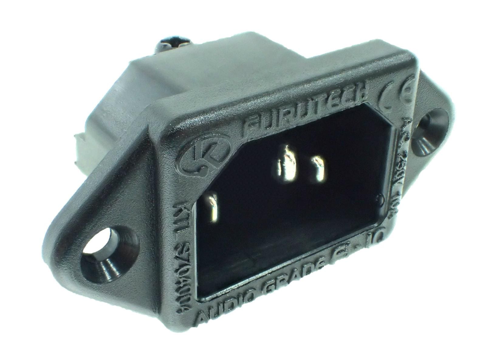 FURUTECH IEC インレット コネクタ ロジウムメッキ FI-10(R)