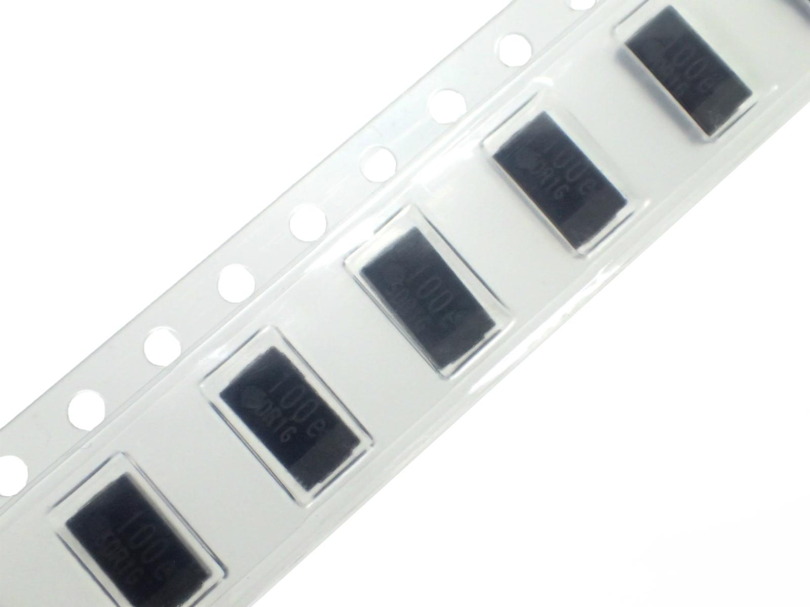 Panasonic SMD 面実装 テーピング品 導電性 高分子 アルミニウム 電解コンデンサ 10V 100uF 105℃ ECGMX0E101R (5個セット)|部品|カテゴリ別