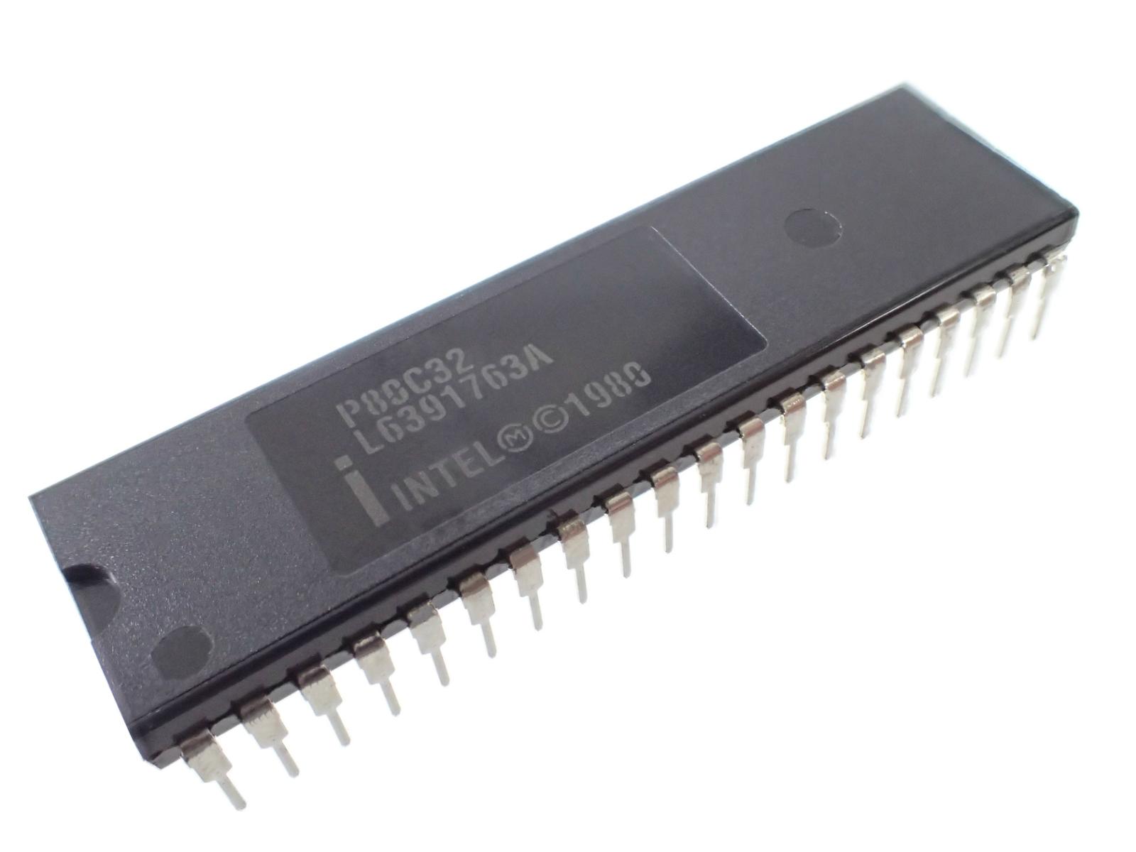 INTEL CHMOS SINGLE CHIP 8Bit MICROCONTROLLER P80C32|部品|カテゴリ別