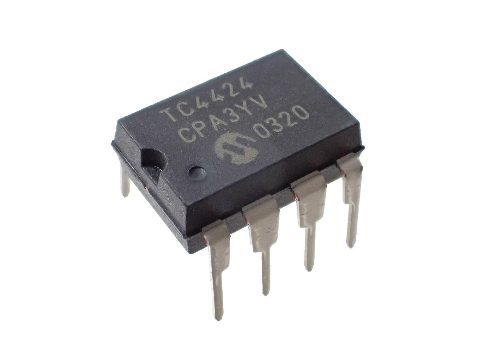 Microchip 3A DUAL HIGH-SPEED POWER MOSFET DRIVERS TC4424CPA (5個セット)|部品|カテゴリ別