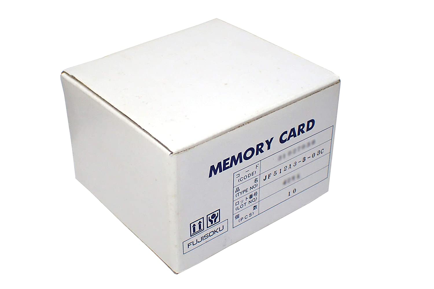 FUJISOKU 産業用 512KB Flash Memory Card JF512A3-B-03C (10個セット