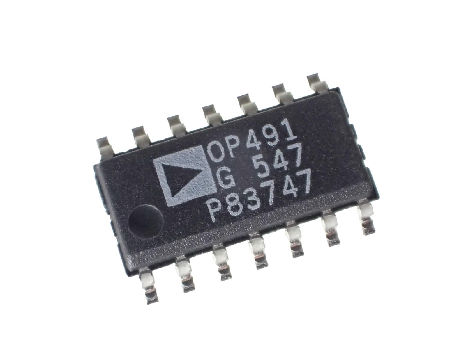Analog Devices Micropower Single-Supply Rail-to-Rail Input/Output Op Amps OP491GS