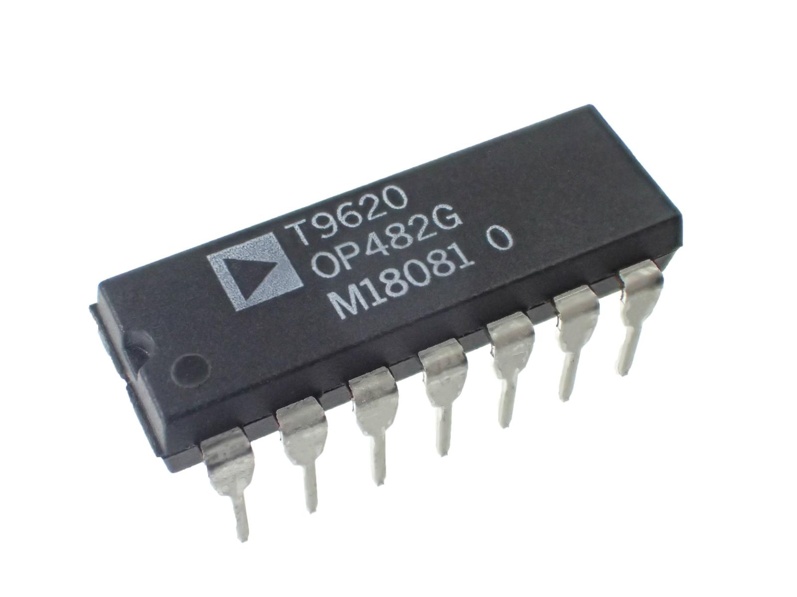 Analog Devices Dual/Quad Low Power High Speed JFET Operational Amplifiers OP482GP (5個セット)|部品|カテゴリ別