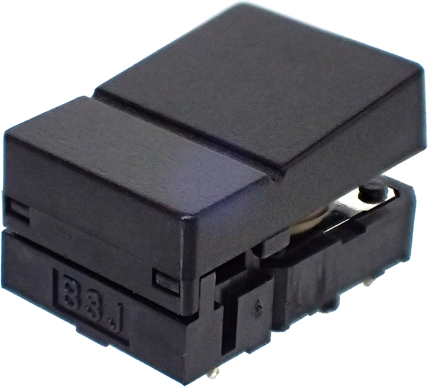 OMRON 汎用品 ヒンジ形 タクタイルスイッチ 形B3J 黒 B3J-1100 (5個セット)|部品|カテゴリ別
