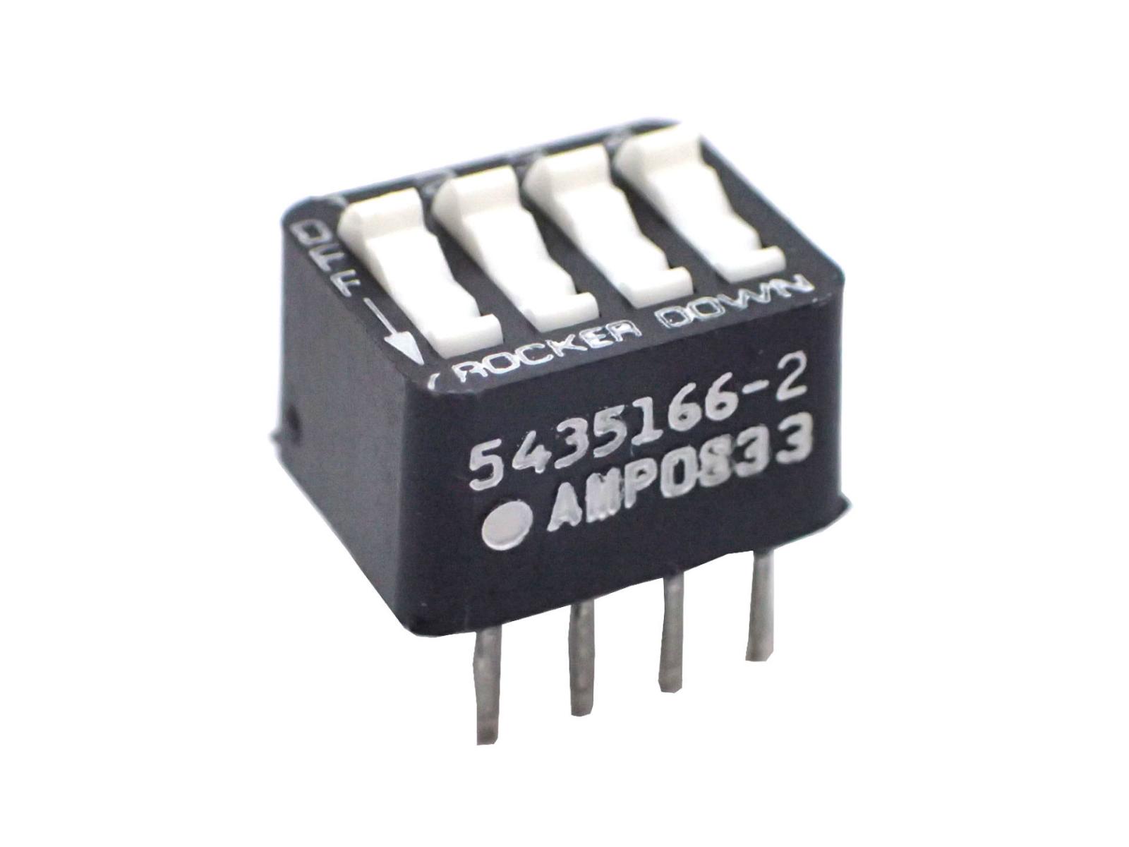 TE Connectivity DIP スイッチ 5435166-2 (5個セット)|部品|カテゴリ別