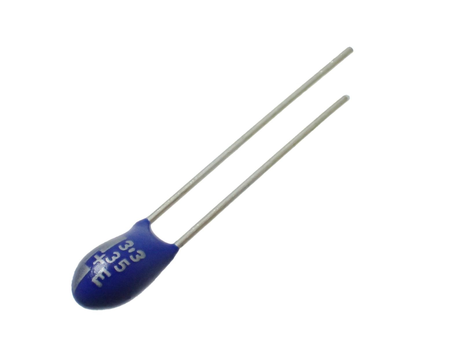 NEC TOKIN タンタルコンデンサ 35V 3.3μF DN1V3R3M1S (5個セット)|部品|カテゴリ別