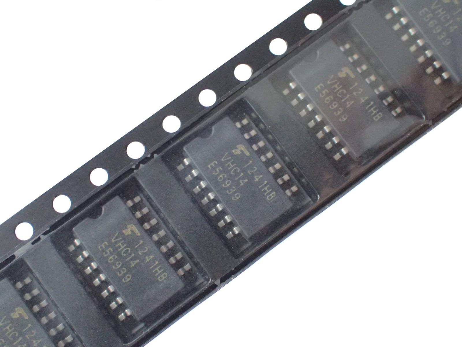 TOSHIBA Hex Schmitt Inverter TC74VHC14F(EL,K,F) (5個セット)|部品|カテゴリ別