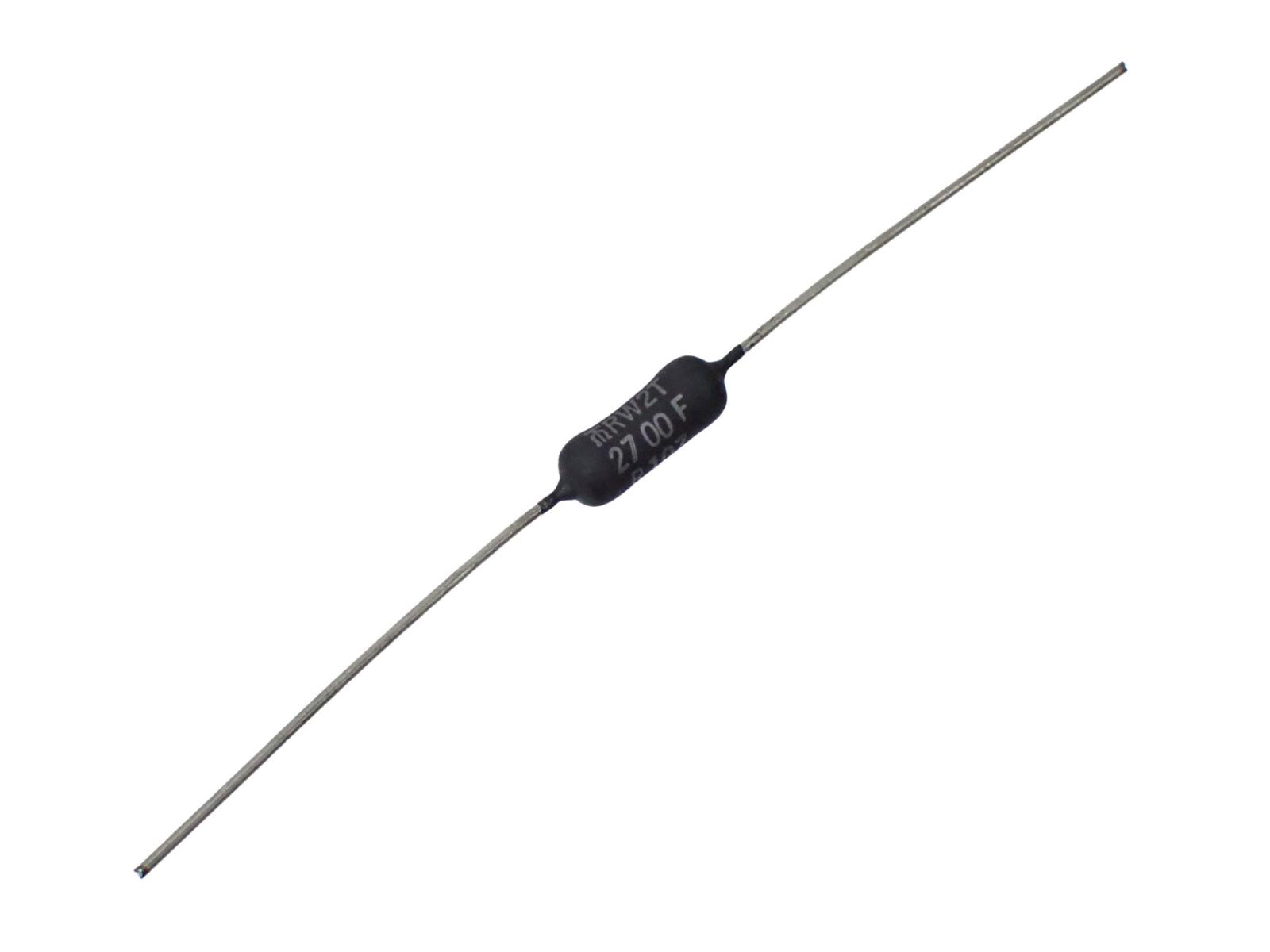 KOA 絶縁塗装形 高精密 超小形 電力用 巻線抵抗器 2W 270Ω RW2T2700F (2個セット)|部品|カテゴリ別