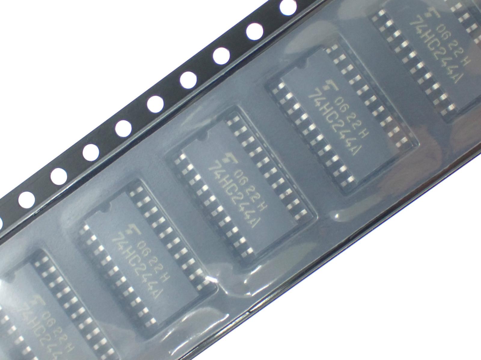 TOSHIBA ロジックIC Non-Inverted 3-StateOutputs バッファ TC74HC244AF(EL) (5個セット)|部品|カテゴリ別