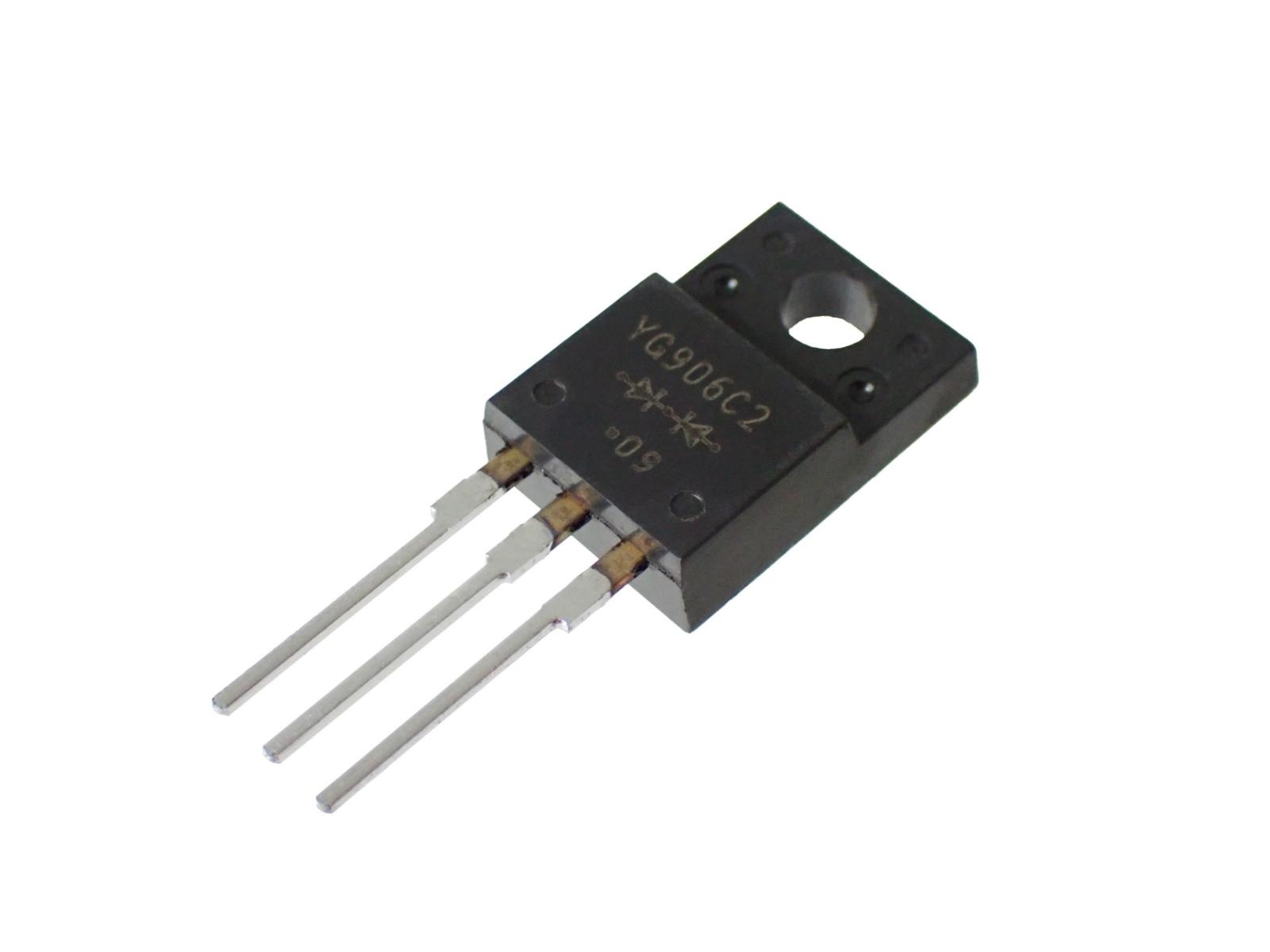 Fuji Electric ダイオード LOW LOSS SUPER HIGH SPEED DIODE YG906C2R (5個セット)|部品|カテゴリ別